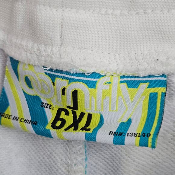 Born Fly Abstract Streetwear Sweat Shorts Men's Big & Tall Size 6XL 3737 - Picture 3 of 7